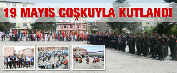 19 mayıs coşkuyla kutlandı