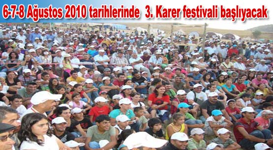 3. karer festivali`nin çalışmaları başladı