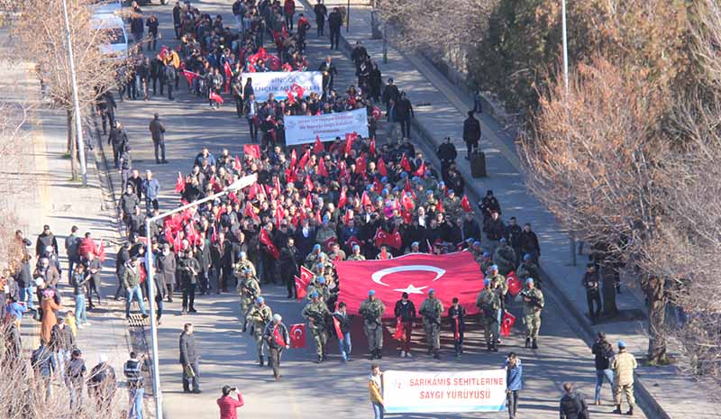 Sarıkamış şehitleri anıldı