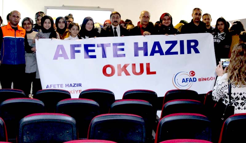 Öğrencilere afet eğitimi