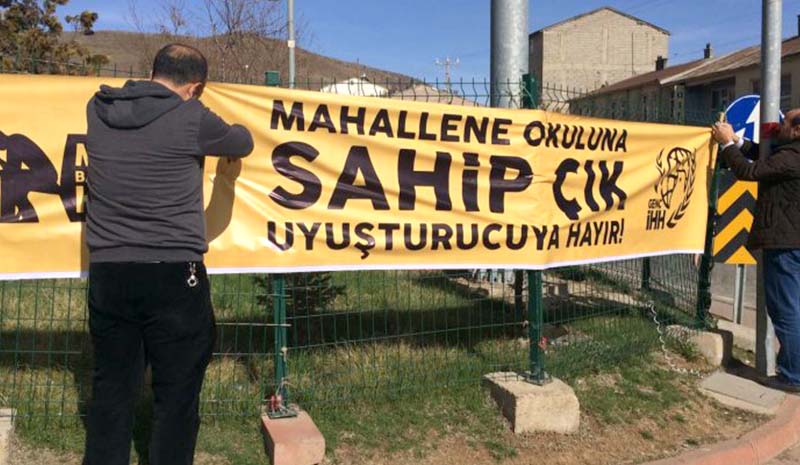 Okuluna sahip çık uyuşturucuya hayır