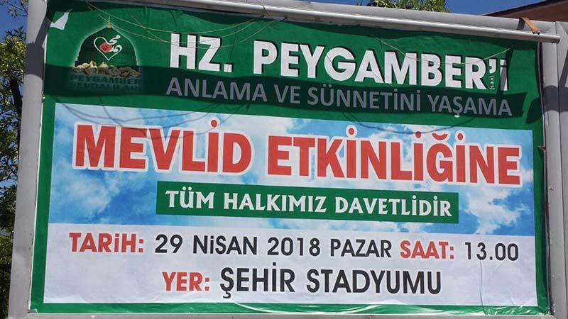 Mewlid etkinliği düzenlenecek