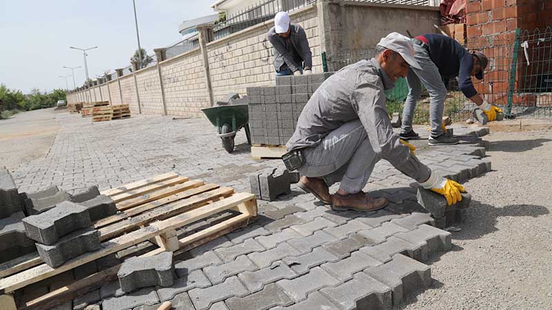 Üstyapı çalışmalarına start verildi