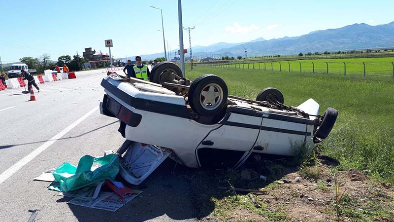 Trafik kazası: 6 yaralı