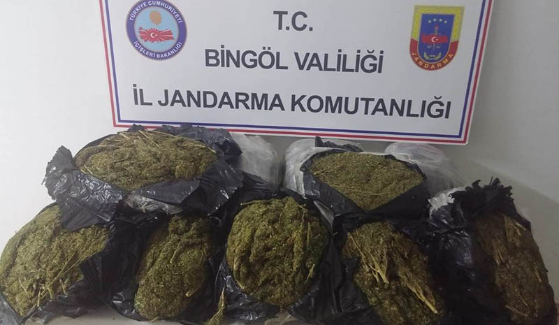 24 Kilo Esrar Ele Geçirildi