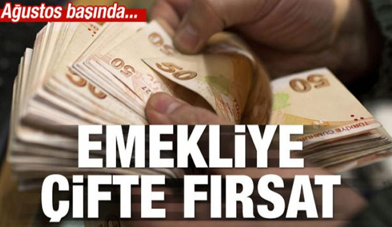 Emekliye çifte fırsat