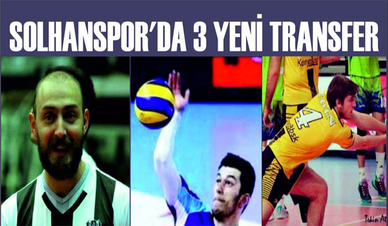 Solhanspor`da 3 yeni transfer