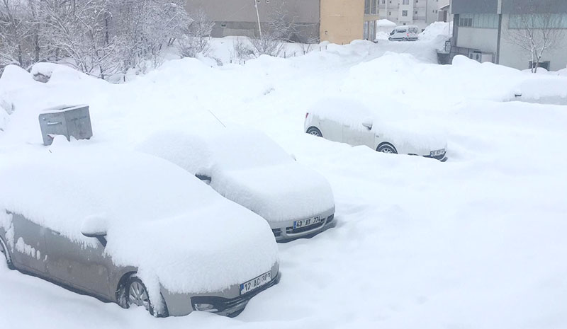 46 gündür kar esareti var