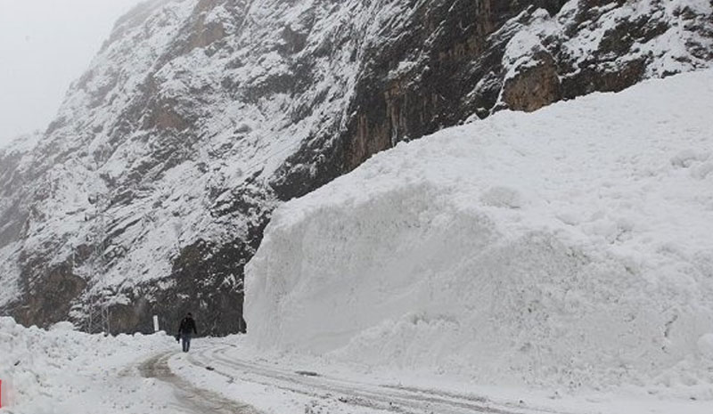 Meteorolojiden çığ uyarısı