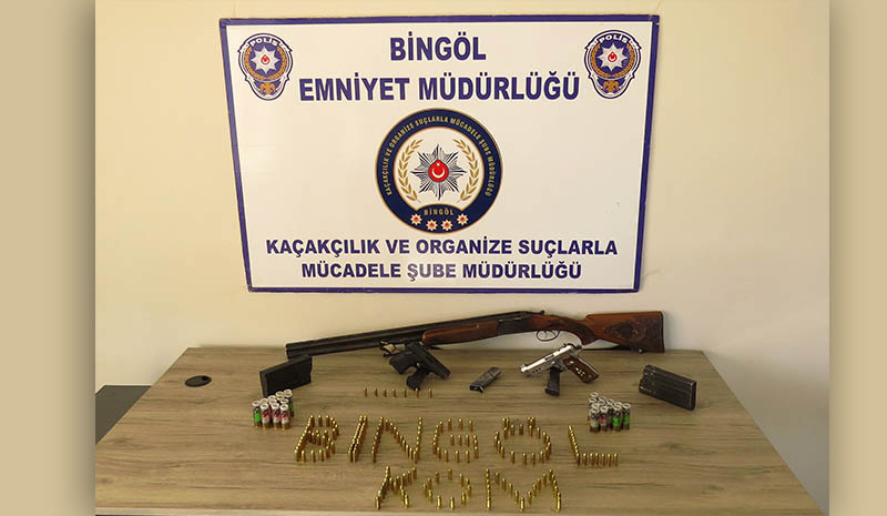 Bingöl`de Silah Kaçakçılığı Operasyonu