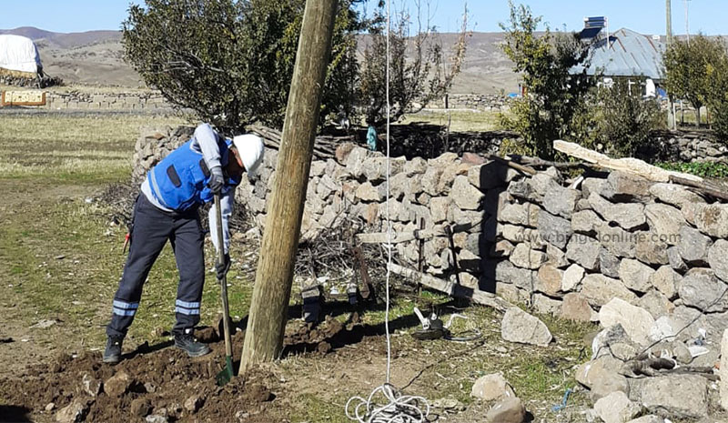 Sancak`ta kış bakımı devam ediyor