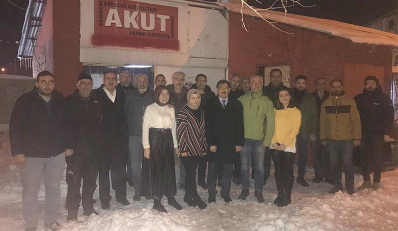 AFAD`tan AKUT`a teşekkür