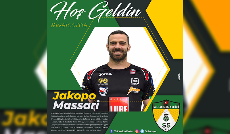 Solhan Spor, Jacopo Massari ile anlaştı