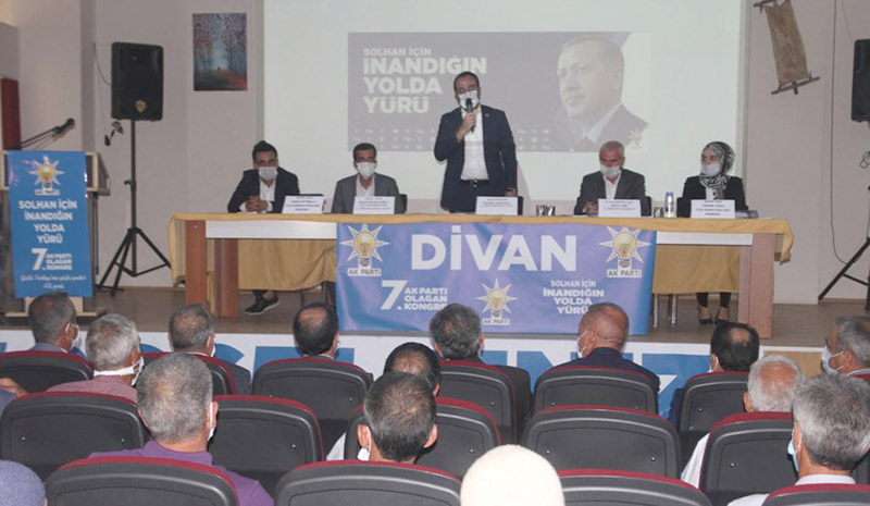 Nazmi Çalışan, AK Parti Solhan İlçe Başkanı Seçildi