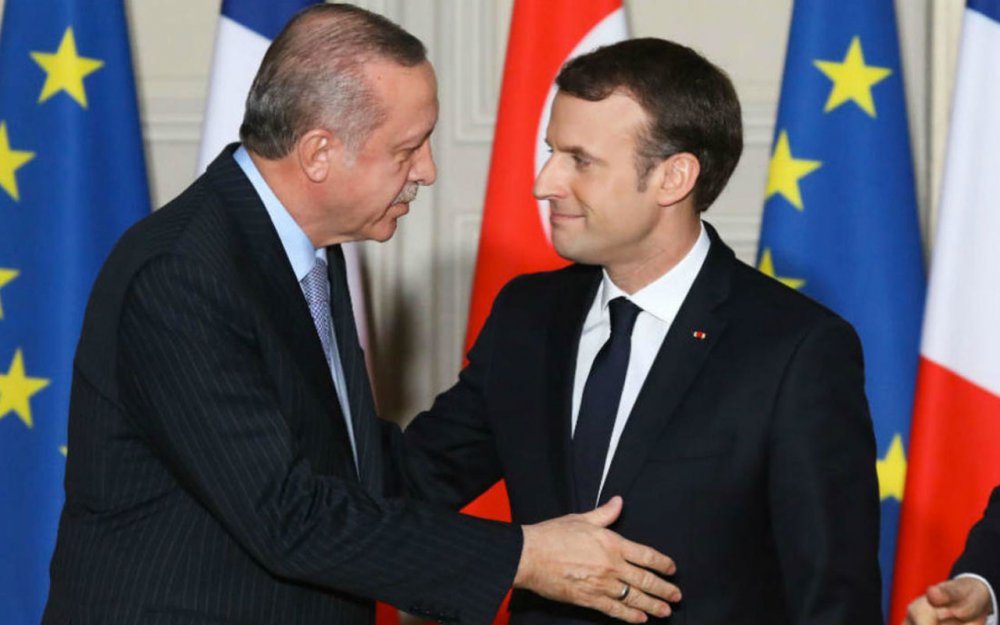 Erdoğan ve Macron görüşecek