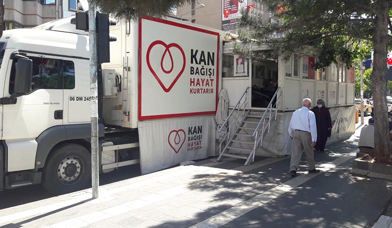 Kızılay Kan Bağış Tırı Hafta sonu Bingöl`e gelecek