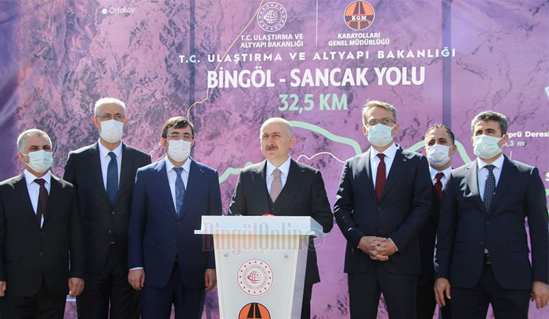 `Sancak yolunu 2022`de hizmete sunacağız`