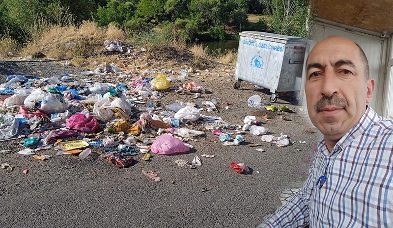 `Kimse sizin çöpünüzü toplamak zorunda değil`