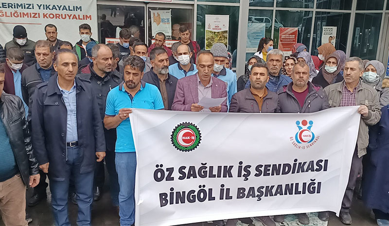 `İşçiler sağlık çalışanı olarak görülmüyor`