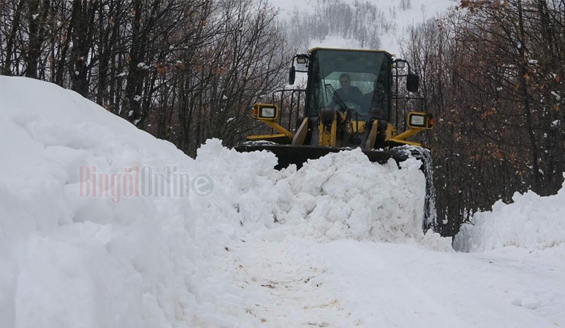 Kar nedeniyle 71 köy yolu ulaşıma kapandı