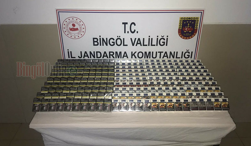 500 Paket Bandrolsüz Kaçak Sigara Ele Geçirildi