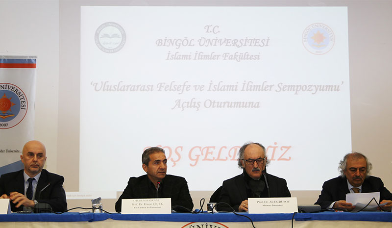 `Uluslararası Felsefe ve İslamî İlimler Sempozyumu`