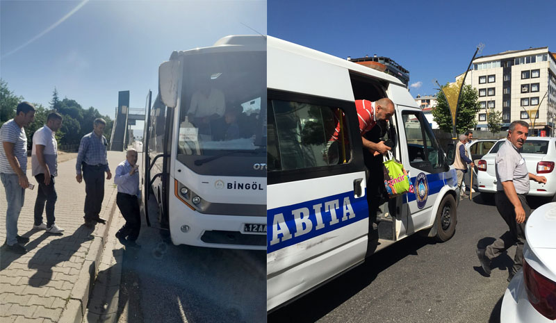 Grev sonrası Belediye sahaya indi