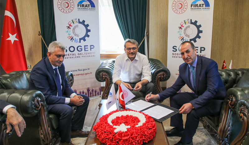 2022 SOGEP Bingöl Projeleri için imza töreni yapıldı