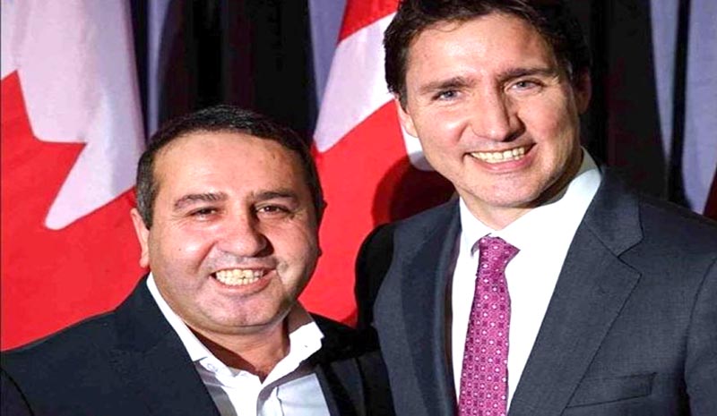 Fesih Zeki Mert, Kanada Başbakanı Trudeau İle Görüştü