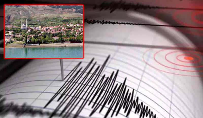 Elazığ`da 4.9 Büyüklüğünde Deprem