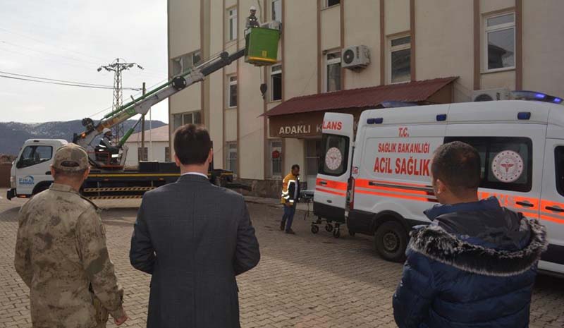 Adaklı`da deprem tatbikatı yapıldı