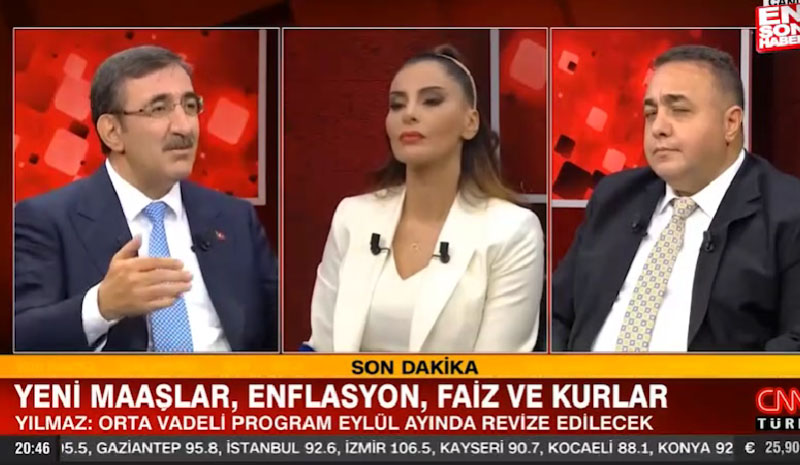 Cumhurbaşkanı Yardımcısı Cevdet Yılmaz`dan enflasyon mesajı