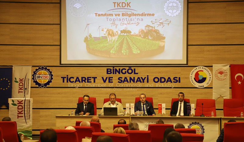 TKDK Bingöl Ofisi BİNTSO`da açılıyor