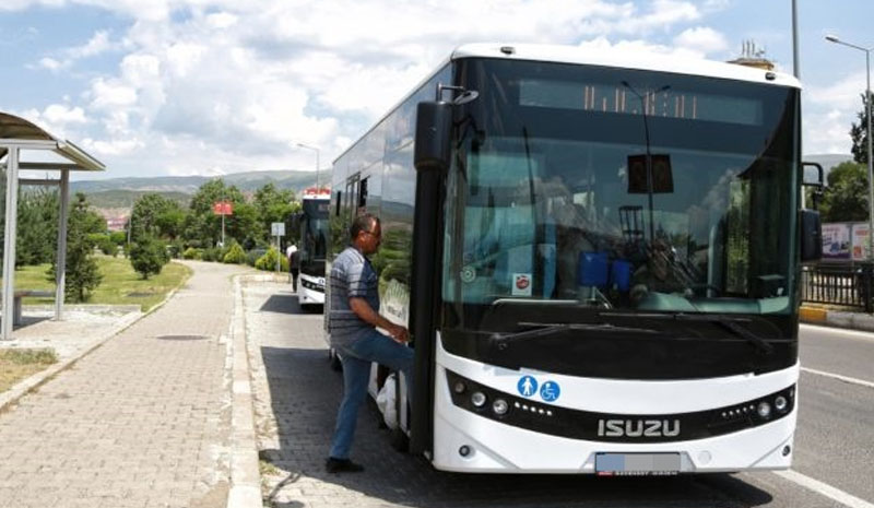 Bingöl`de şehir içi ulaşıma ZAM...!