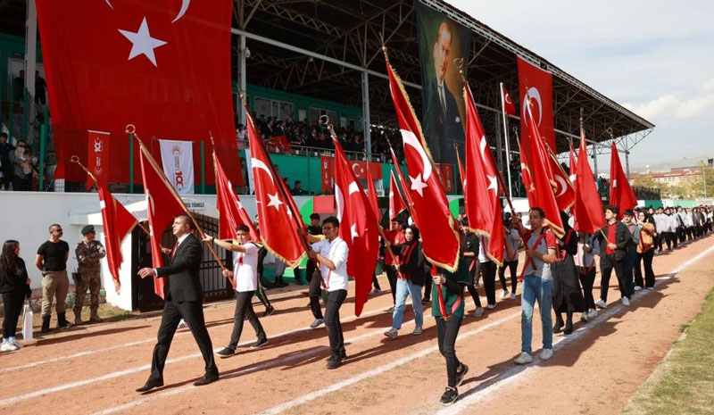 Cumhuriyetin 100. yılı Bingöl`de coşkuyla kutlandı