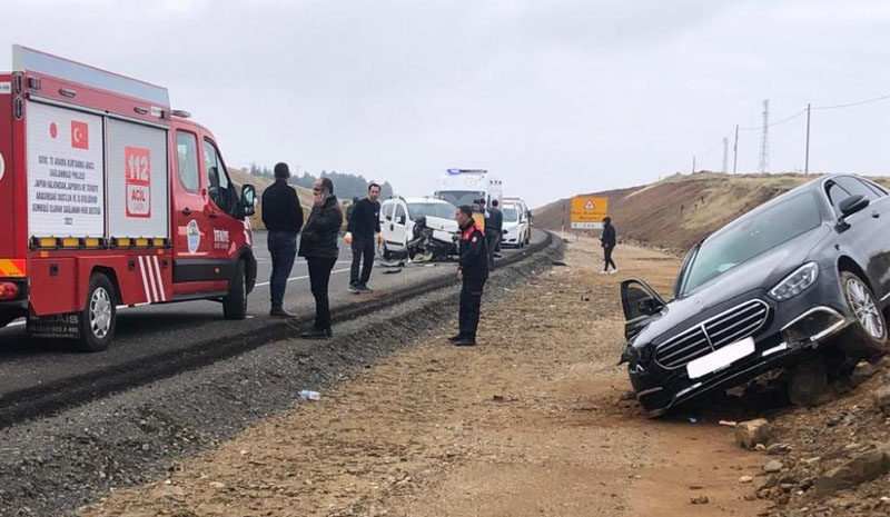 Bingöl`de trafik kazası: 6 yaralı