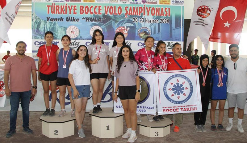Bocce Volo Türkiye Şampiyonası`nda Bingöl başarısı
