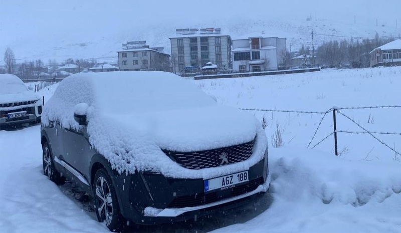 Bingöl`de kar kuzeyi olumsuz etkiledi