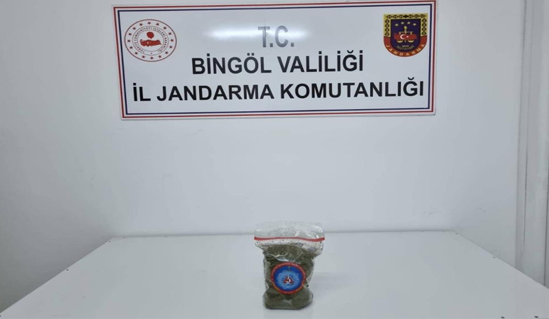 Bingöl`de uyuşturucu operasyonu