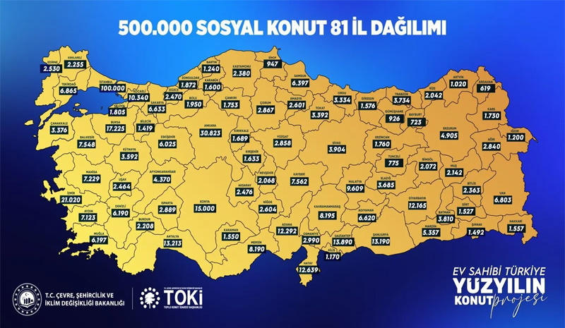 Bingöl`de kaç konut yapılacak?