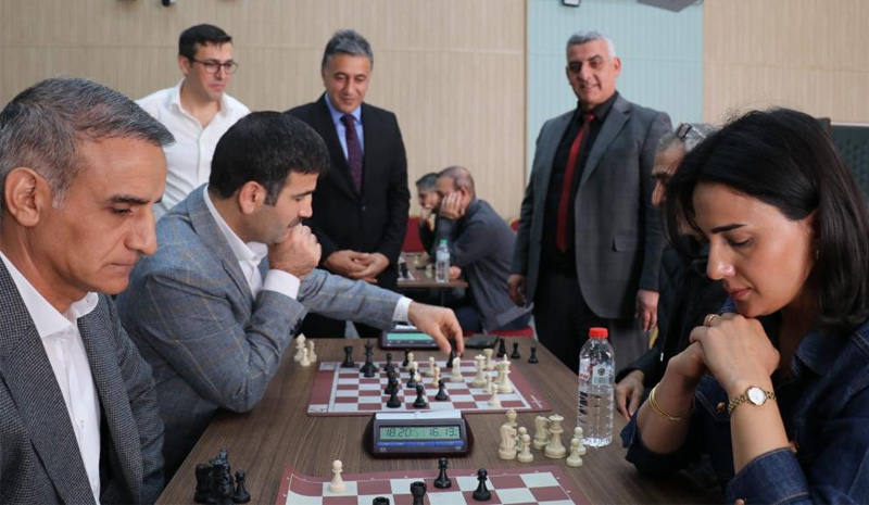 Bingöl`de Öğretmenler Arası Satranç Turnuvası