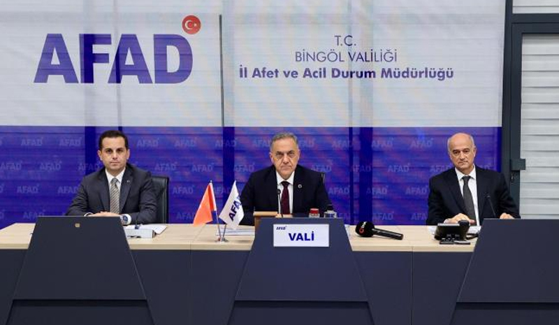 Vali Usta, Bingöl`ün afete hazırlık kapasitesine dikkat çekti