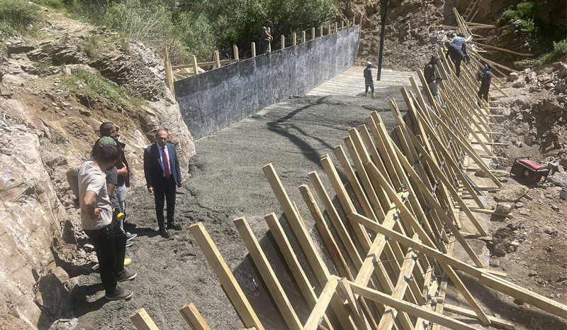 Kiğı Kerek Deresi Projesi`ne start verildi