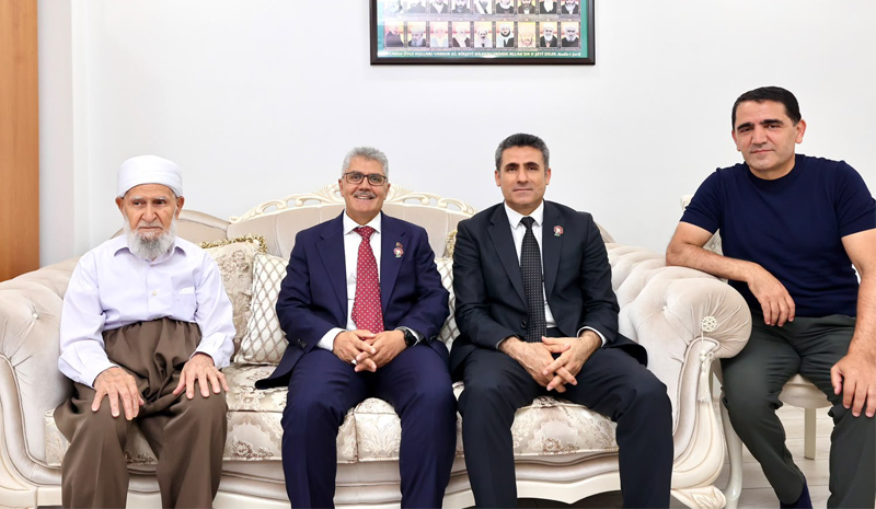 Bingöl`de 15 Temmuz Gazisine Ziyaret