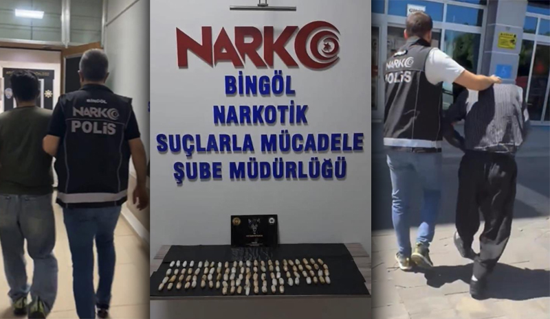 Bingöl`de Zehir Tacirlerine Darbe: 2 Şüpheli Tutuklandı