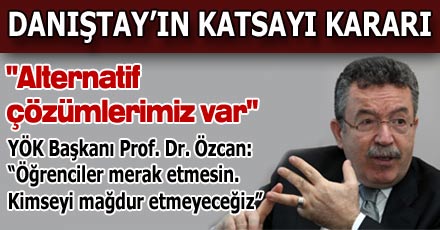 `Alternatif çözümlerimiz var`