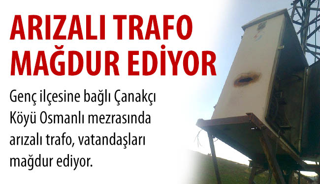 Arızalı trafo mağdur ediyor