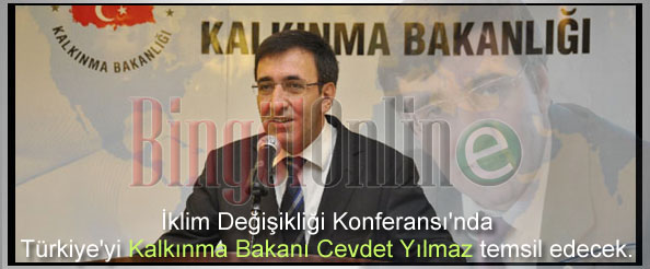 Bakan yılmaz, durban`da türkiye`yi temsil edecek