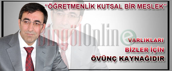 Bakan yılmaz: öğretmenlik kutsal bir meslek