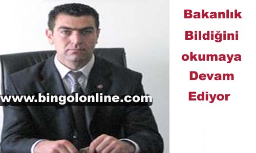 Bakanlık bildiğini okumaya devam ediyor